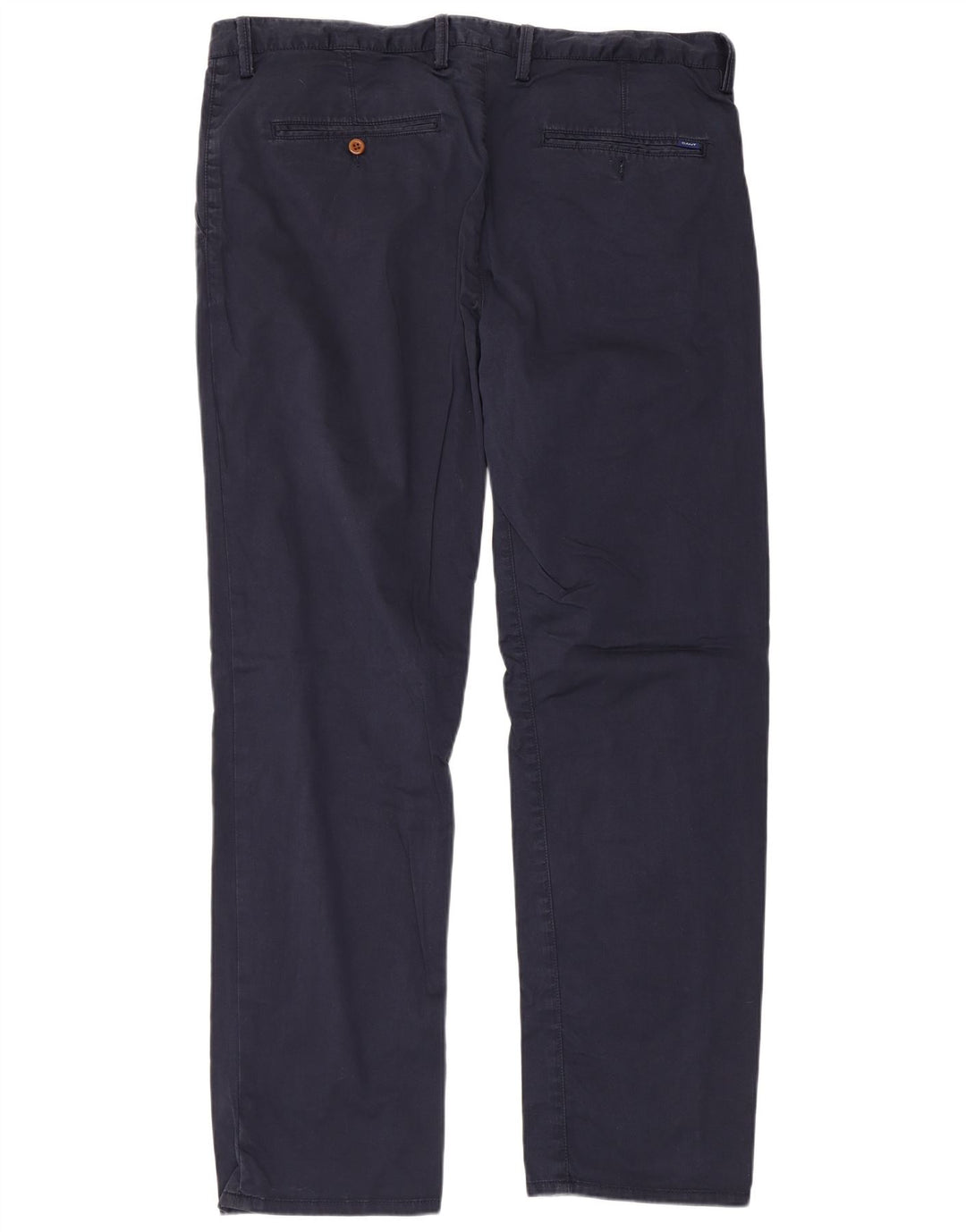 GANT Pantalón chino recto para hombre W40 L34 Azul marino Algodón