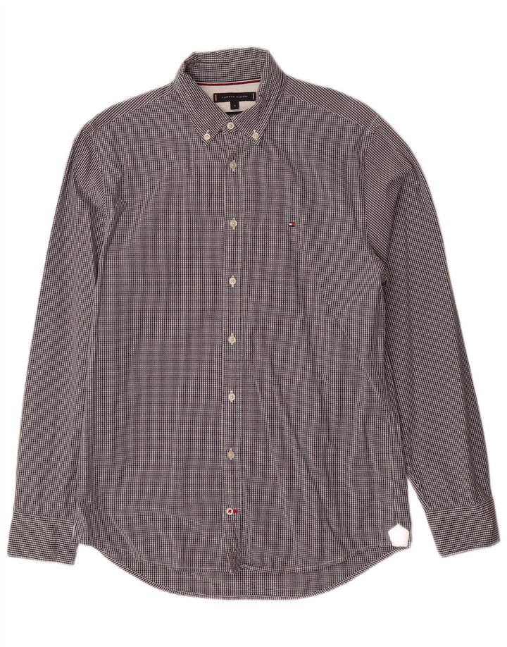 Camisa Tommy Hilfiger Hombre Regular Fit Camisa Medium Black Gingham