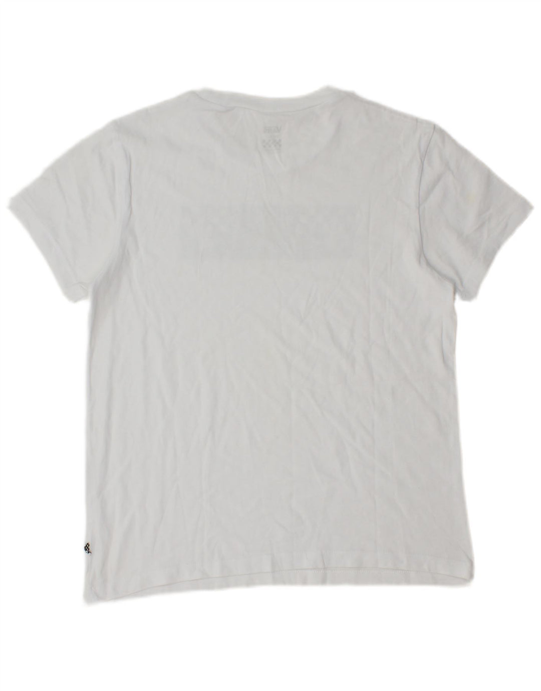 Vans Camiseta gráfica para mujer Top UK 10 Small White