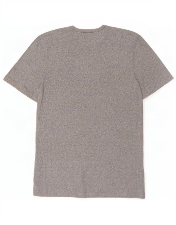 Hugo Boss Mens T-Shirt Top Medium Grey Cotton