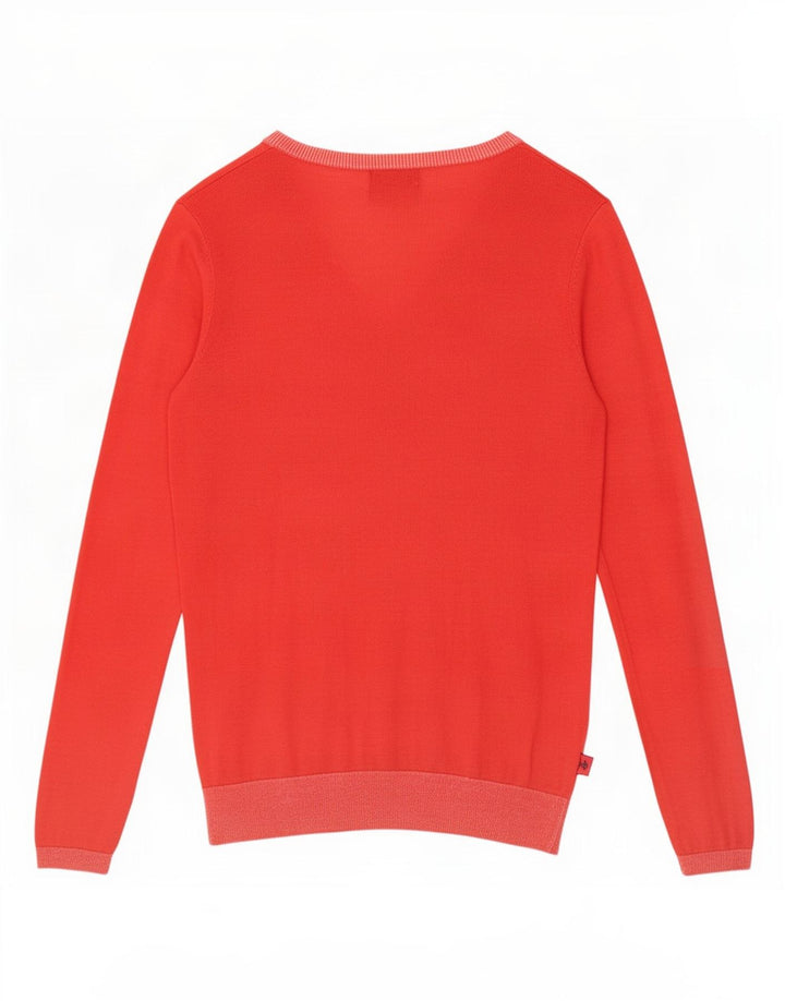 Kappa - Cárdigan para mujer, talla 40, viscosa roja mediana