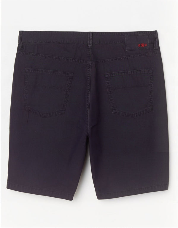 Cerruti Pantalones cortos casuales para hombre W38 XL Algodón azul marino
