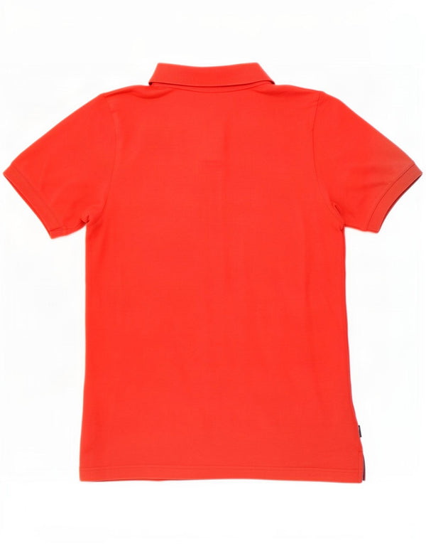 Polo Adidas Hombre Pequeño Algodón Rojo