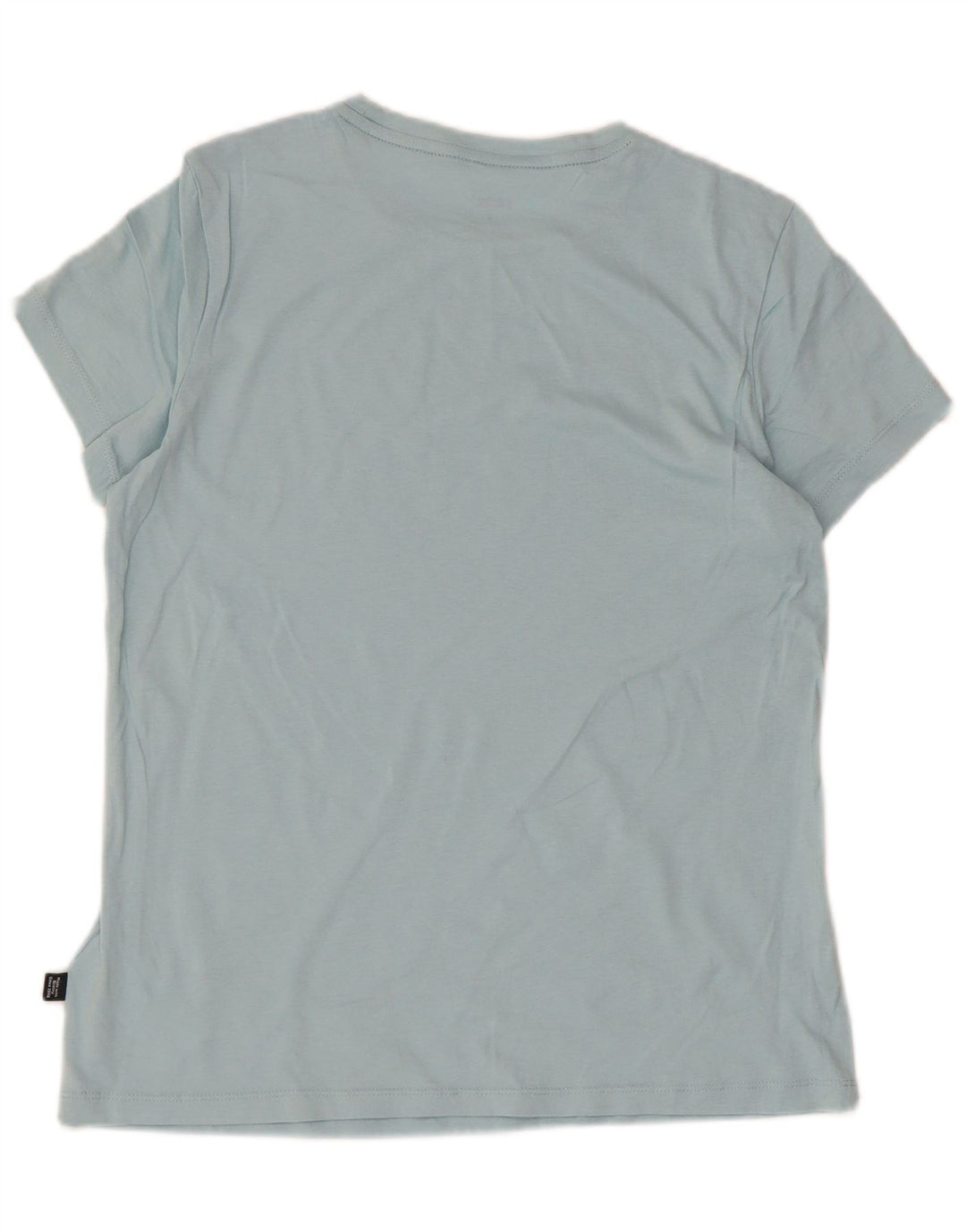 Puma Camiseta gráfica para mujer Top UK 12 Algodón azul medio