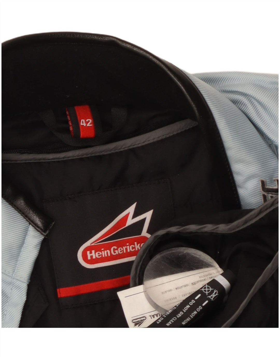 Hein Gericke Chaqueta Racer Mujer IT 42 Poliamida Azul Medio