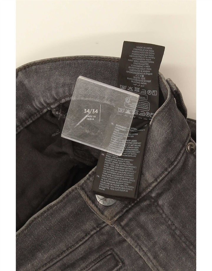 Vaqueros ajustados para hombre G-Star W34 L34 Algodón gris