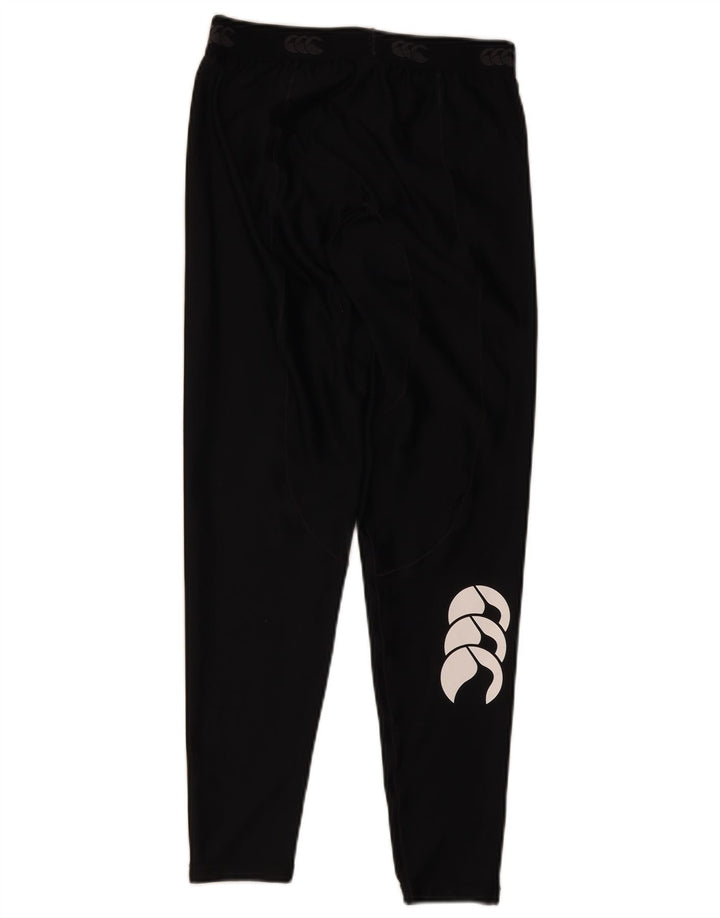 Canterbury Leggings gráficos para hombre Poliéster negro mediano