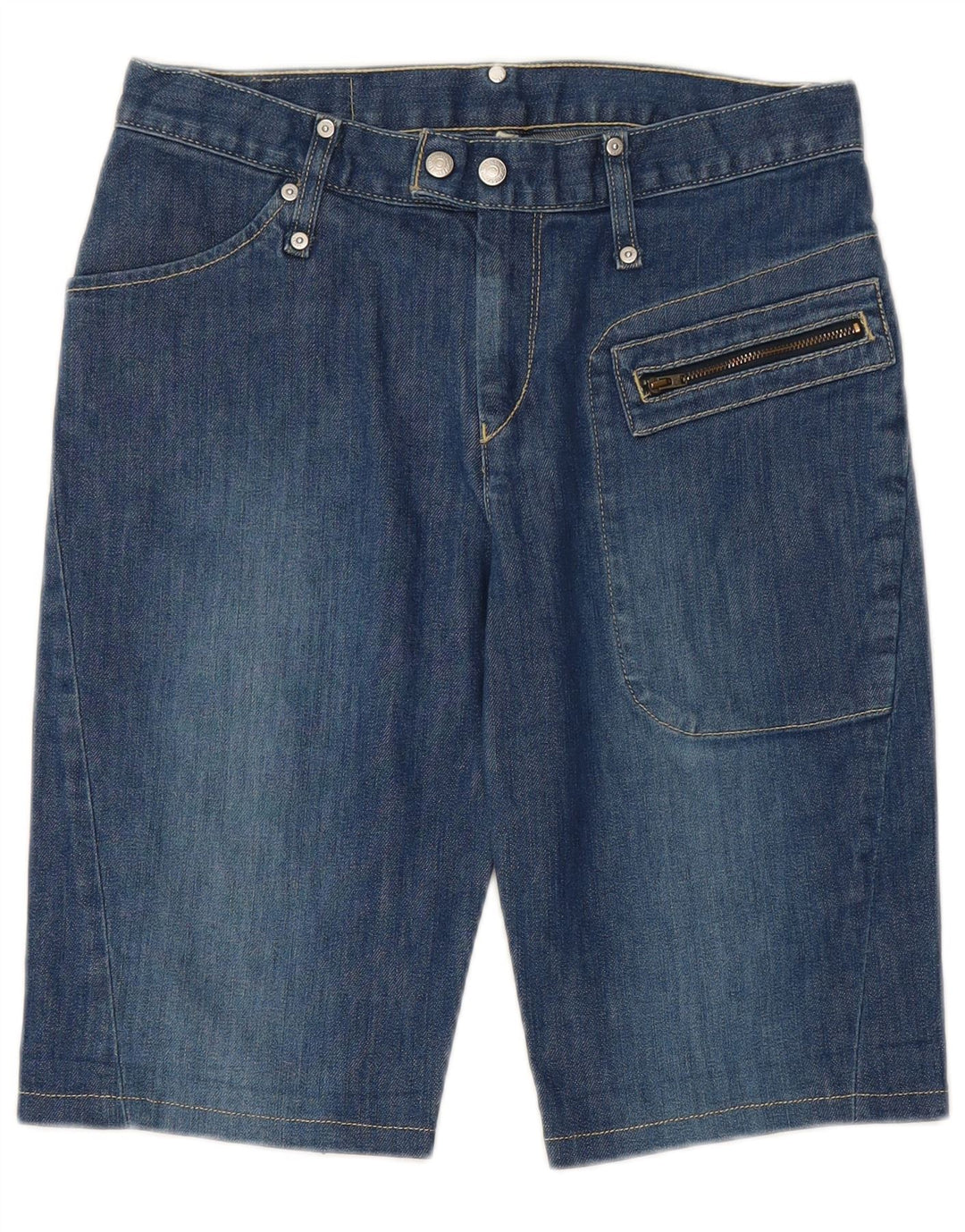 LEVI'S Shorts Vaqueros Mujer Medium W30 Algodón Azul