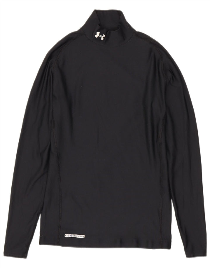 Under Armour Camiseta Cold Gear para hombre de manga larga XL Poliéster negro