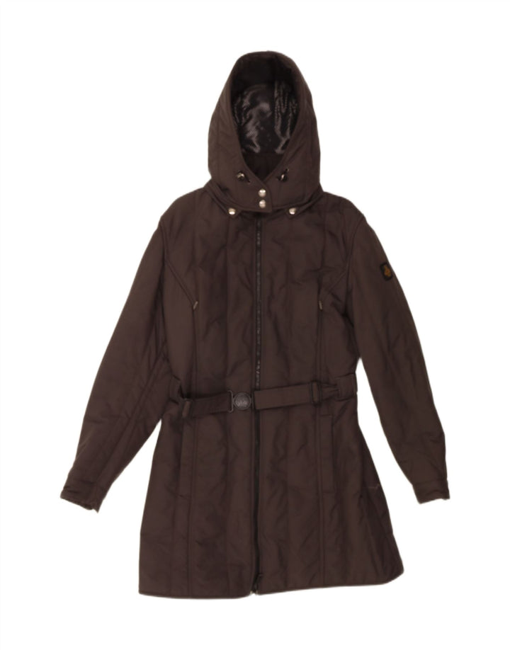 Refrigiwear Abrigo acolchado con capucha para mujer IT 46 Large Khaki Nylon