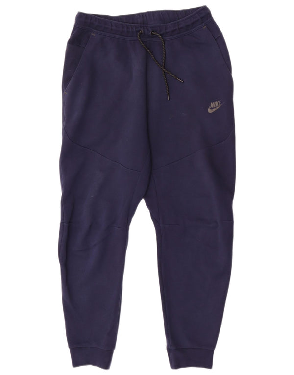 Pantalón De Chándal Nike Hombre Joggers Medium Azul Marino Algodón