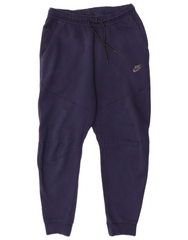 Pantalón De Chándal Nike Hombre Joggers Medium Azul Marino Algodón