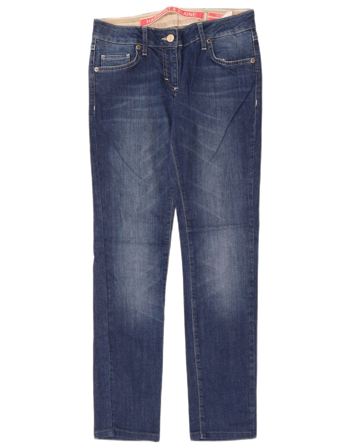 Harmont & Blaine Jeans ajustados para mujer IT 42 Medium W30 L30 Algodón azul