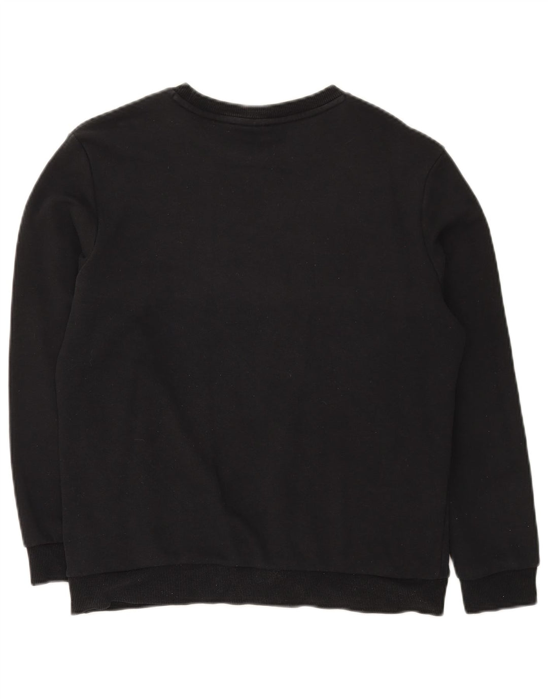 PUMA Girls Graphic Sweatshirt Jumper 13-14 Years Black