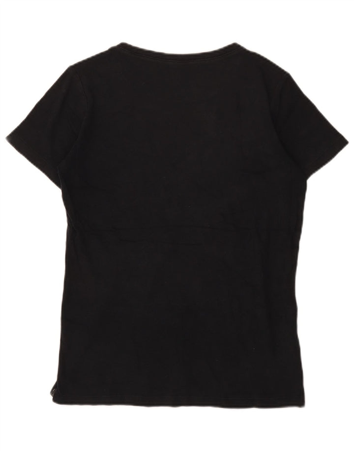 Eddie Bauer Camiseta para mujer Top UK 12 Medium Black