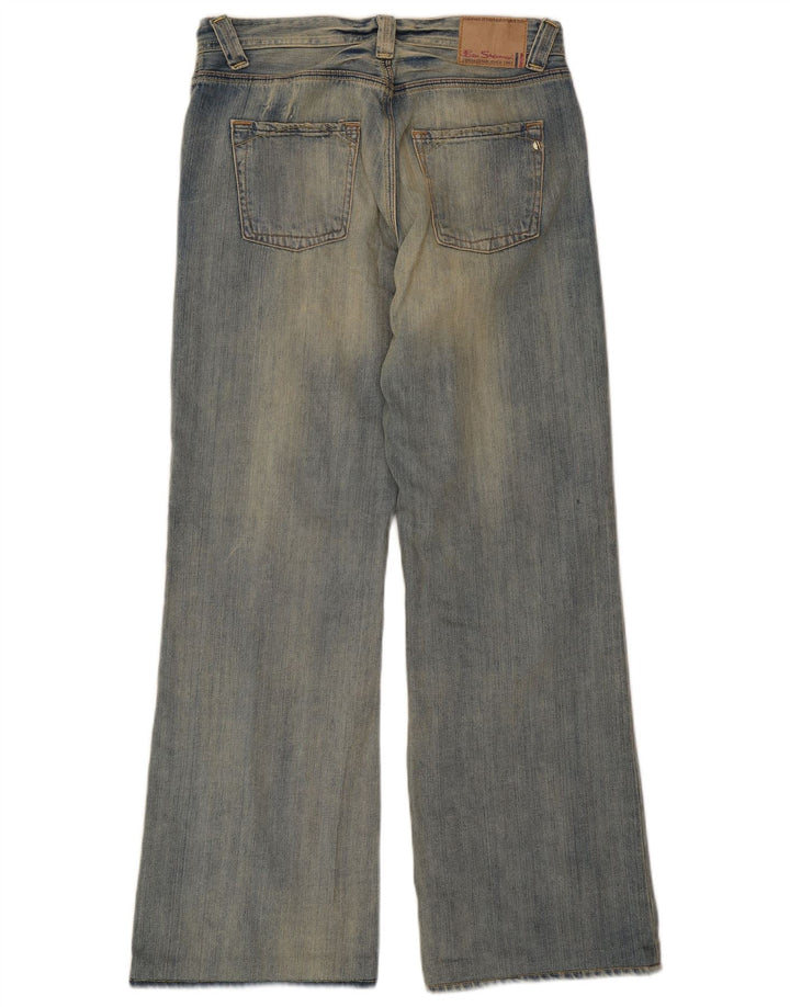 Ben Sherman Jeans Bootcut para hombre W30 L32 Algodón azul