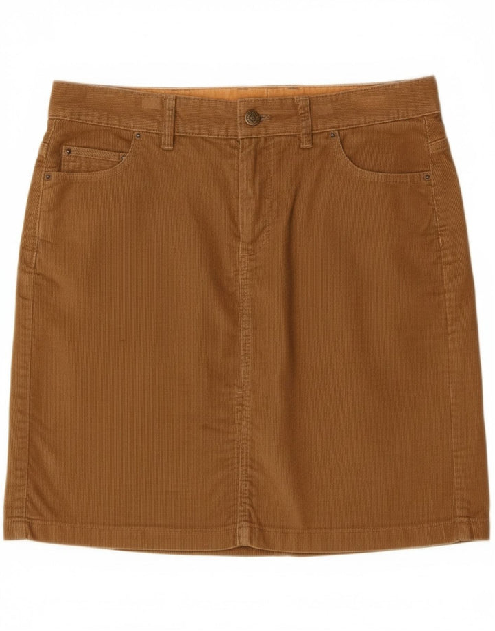 Falda De Pana Timberland Mujer W29 Algodón Beige Medio