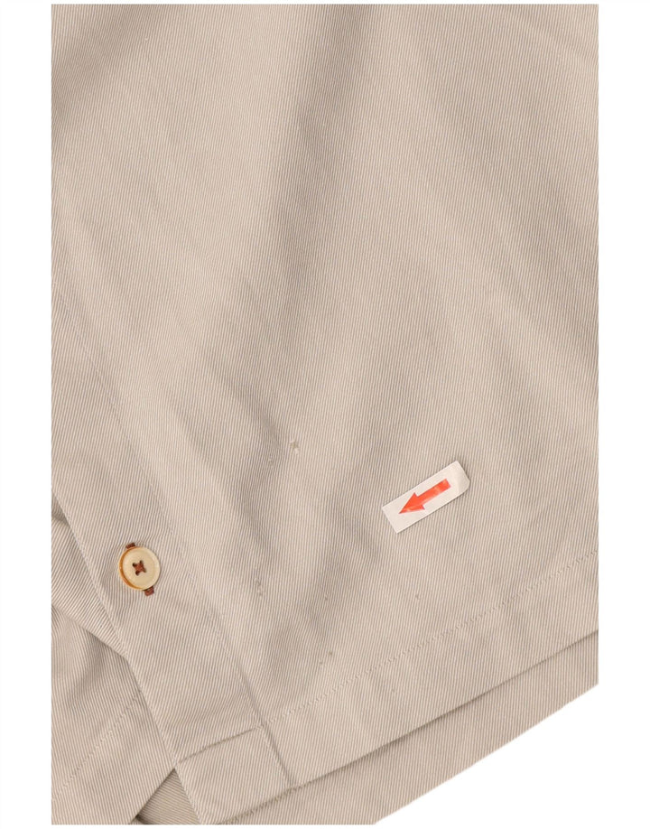 Ted Baker Camisa para hombre Talla 3 Pequeña Algodón blanquecino