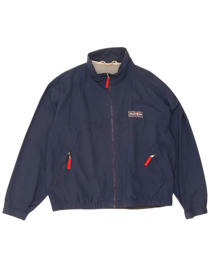 Murphy & Nye Chaqueta impermeable para hombre UK 44 2XL Poliamida azul marino