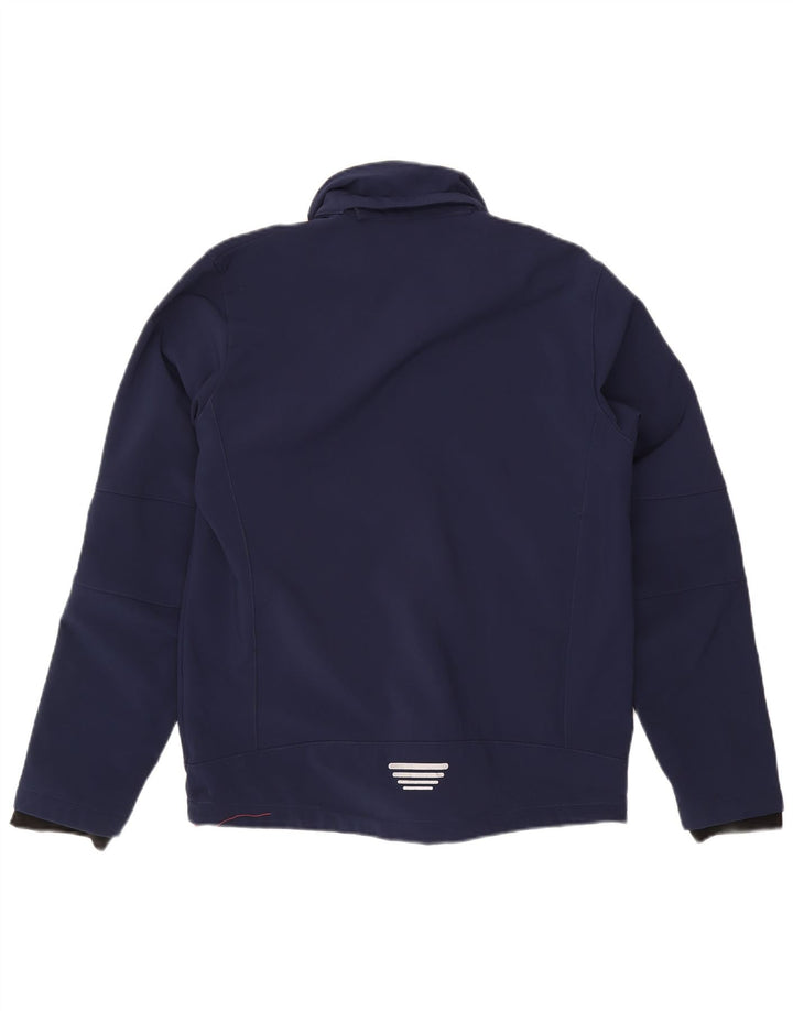 CMP Chaqueta cortavientos para hombre IT 50 Large Poliéster azul marino