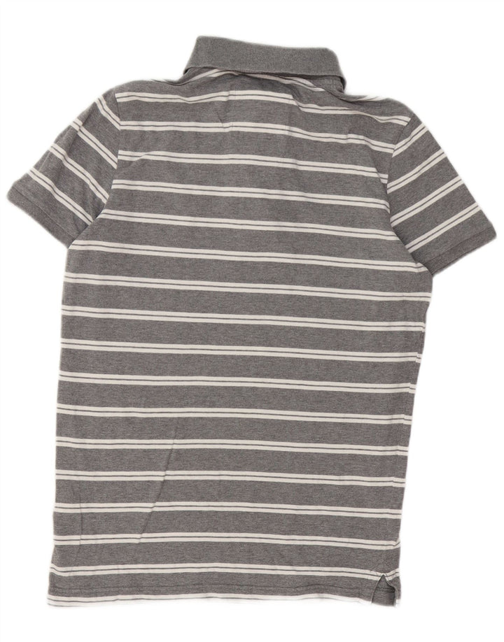 Polo Hollister Hombre Algodón Gris Medio