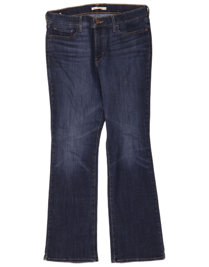Levi's Mujer 315 Shaping Bootcut Jeans W32 L32 Algodón Azul Marino