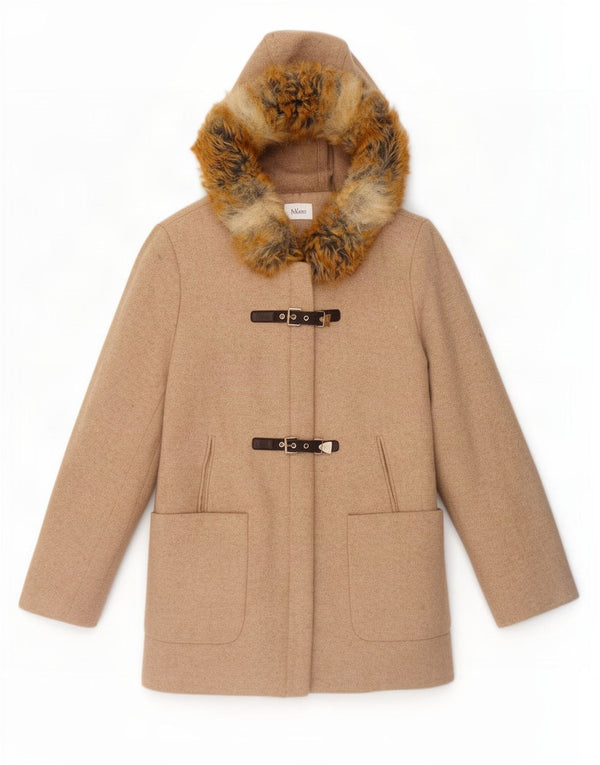 Calvin Klein Trenca con capucha para mujer UK 18 XL Lana beige