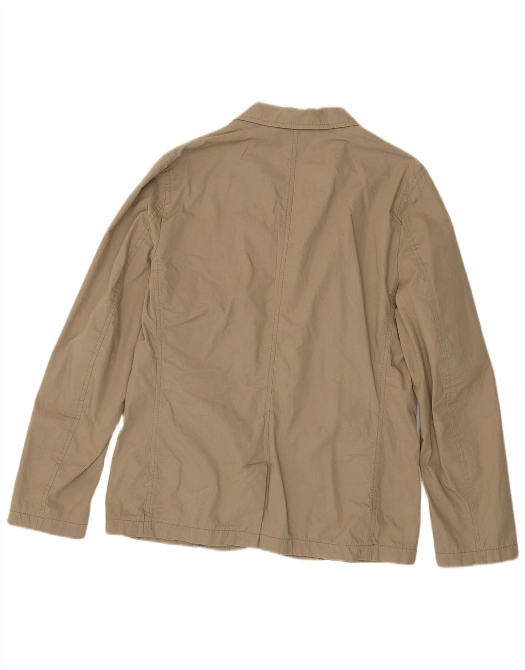 French Connection Chaqueta utilitaria para hombre Reino Unido 40 Grande Algodón beige