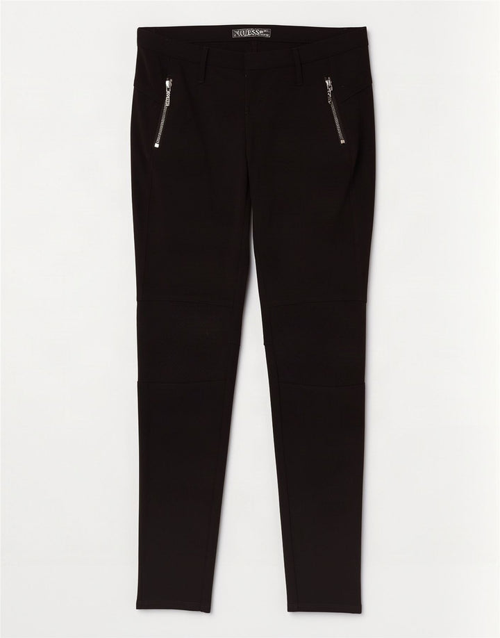 Pantalones Pitillo Guess Mujer W29 L30 Negro