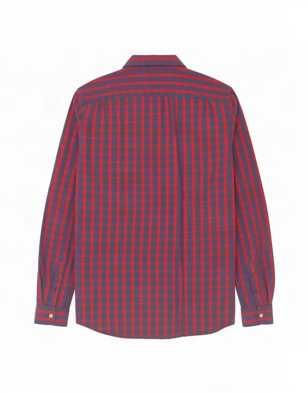 Camisa de corte estándar para hombre de French Connection de algodón a cuadros en azul marino mediano