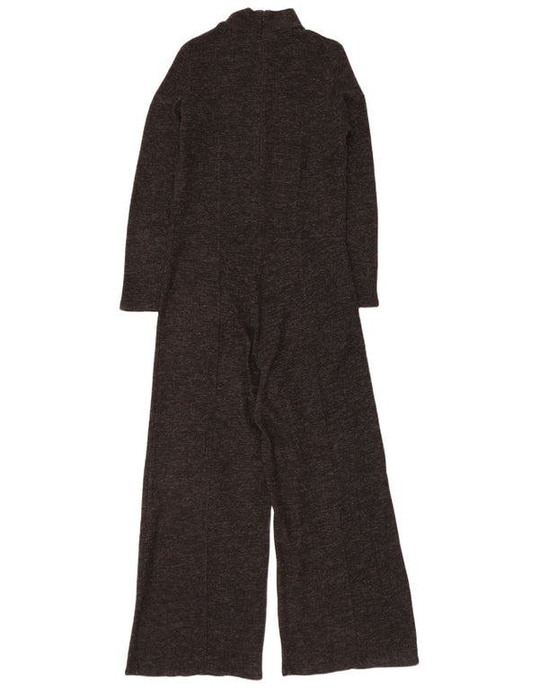 Zara Mujer Mono Manga 3/4 UK 8 Small Gris