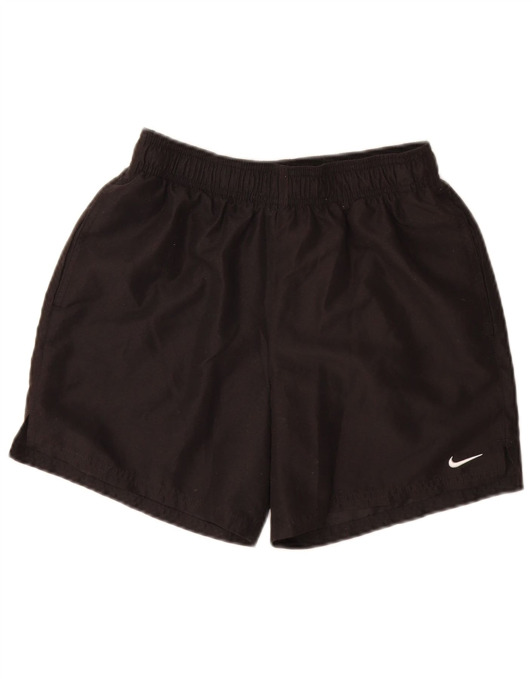 Pantalones cortos deportivos NIKE para mujer UK 10 Small Black Poliéster