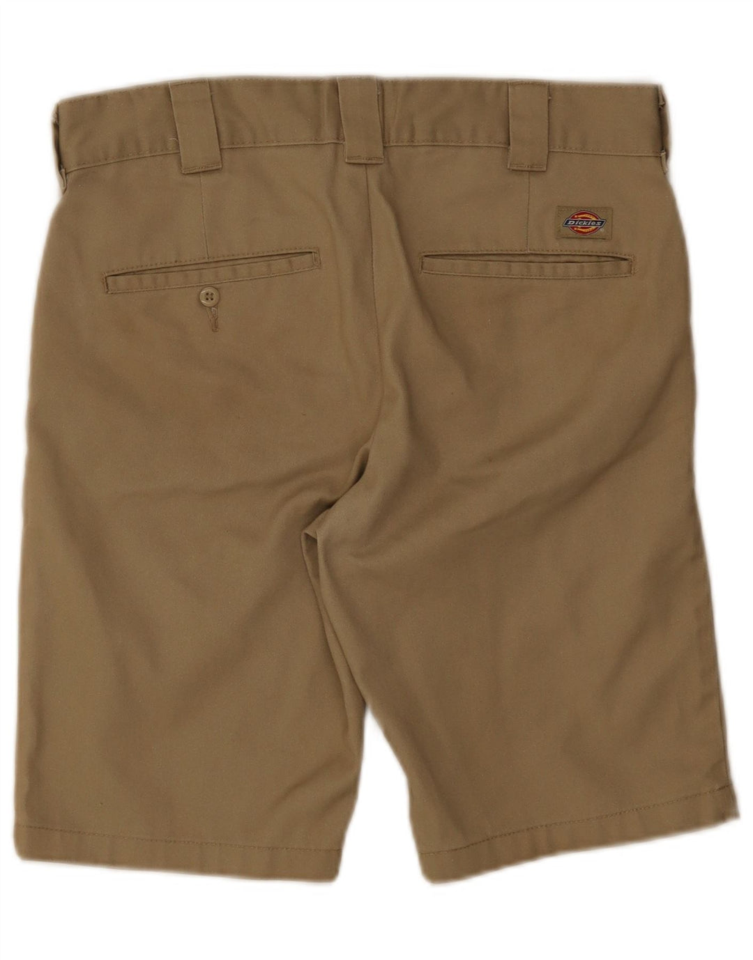DICKIES Pantalones cortos chinos ajustados para hombre W32 Poliéster beige medio
