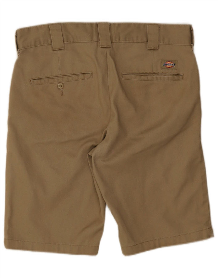 DICKIES Pantalones cortos chinos ajustados para hombre W32 Poliéster beige medio