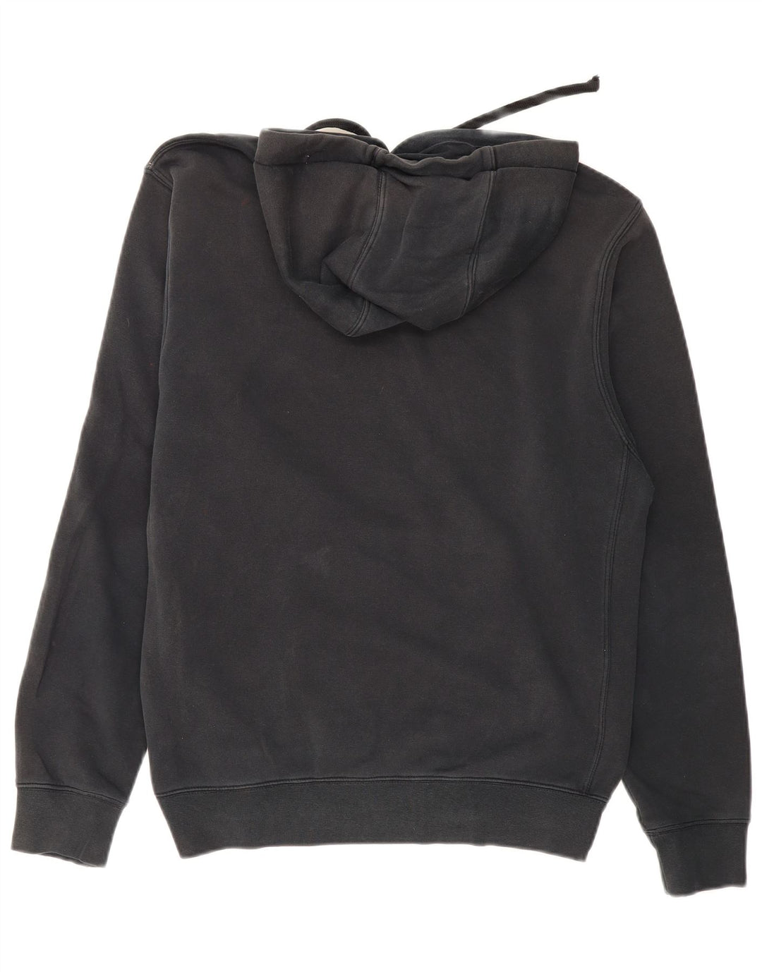NIKE Mens Tall Hoodie Jumper Medium Black Cotton