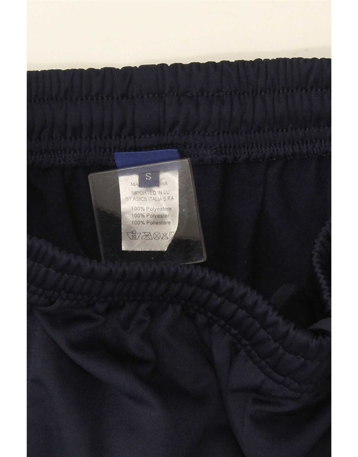 Asics Hombre Chándal Pantalones Joggers Small Azul Marino Poliéster
