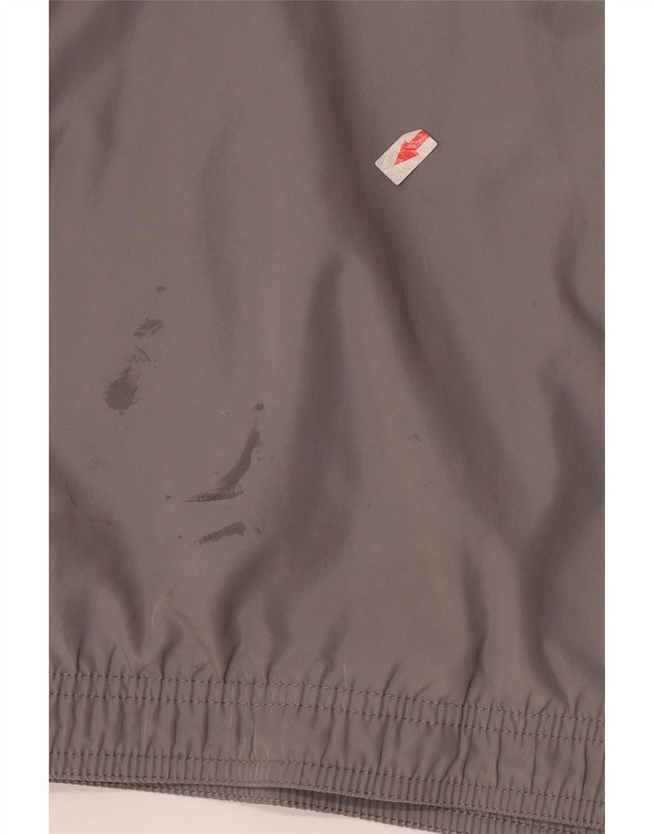 Reebok - Chaqueta de chándal para hombre, color gris medio, poliéster color block