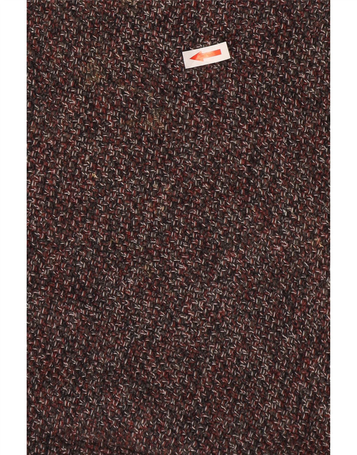 Marks & Spencer - Jersey de cuello redondo para mujer, talla grande, algodón moteado gris