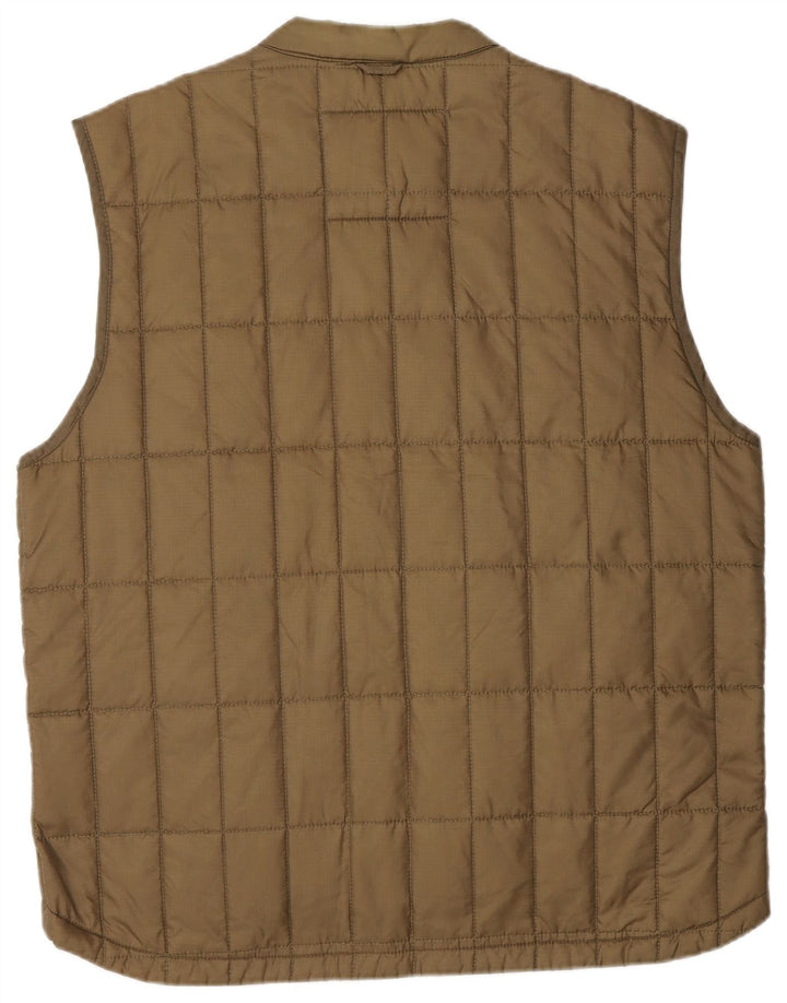 Timberland Chaleco acolchado para hombre Reino Unido 40 Grande Caqui