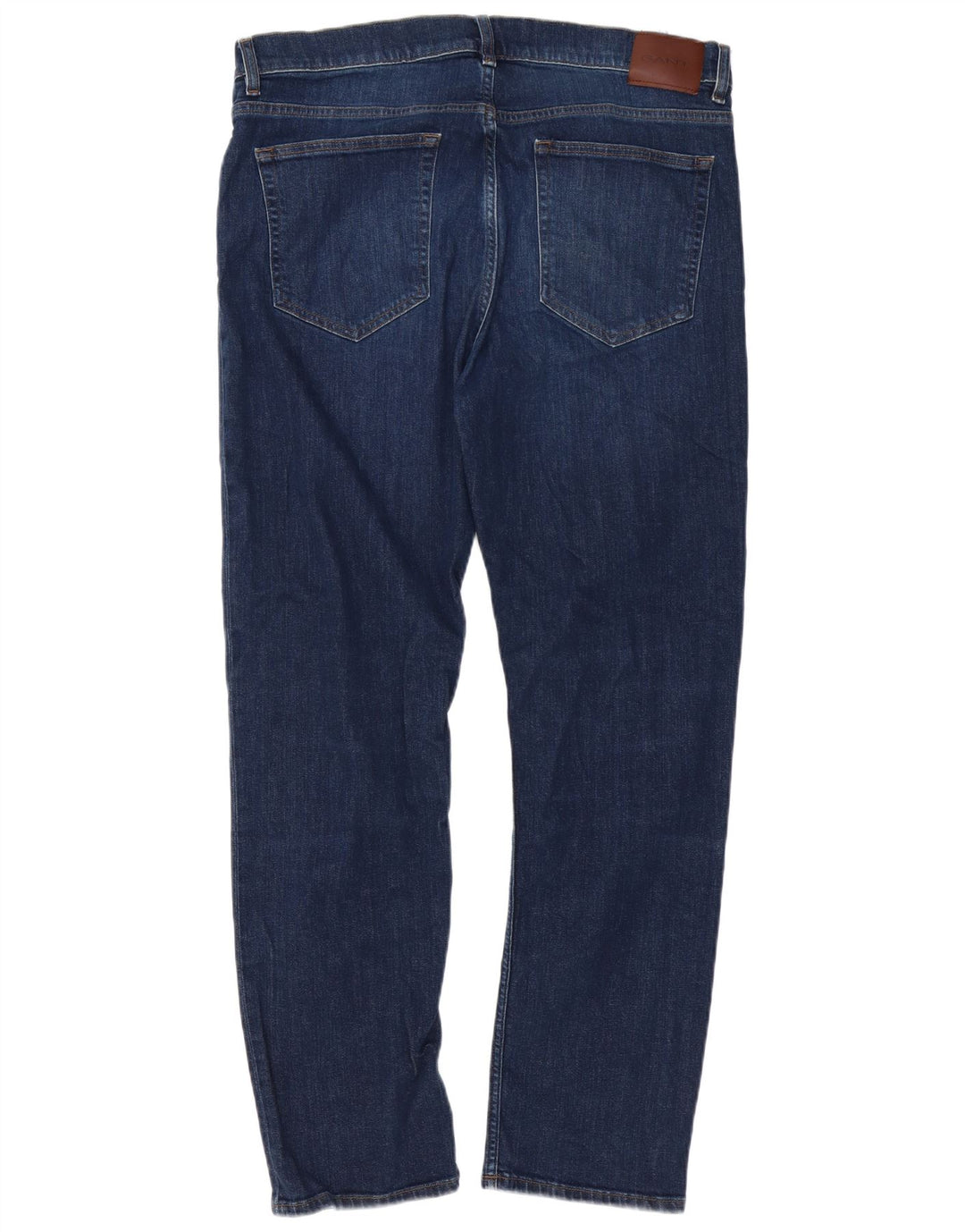 Vaqueros rectos de corte regular Gant para hombre W38 L32 Algodón azul