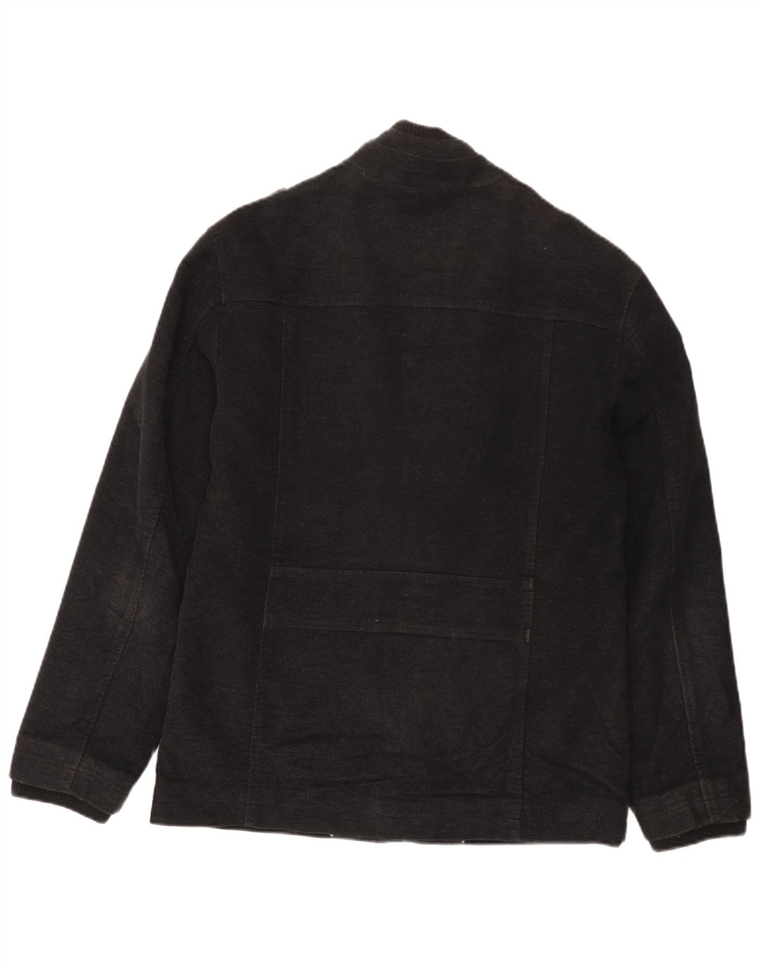 Marks & Spencer Chaqueta militar para hombre UK 36 Small Algodón negro