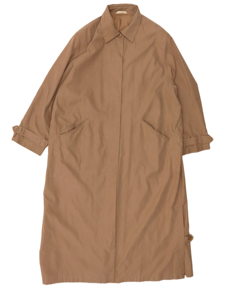 Marks & Spencer Abrigo largo para mujer UK 20 2XL Poliéster beige