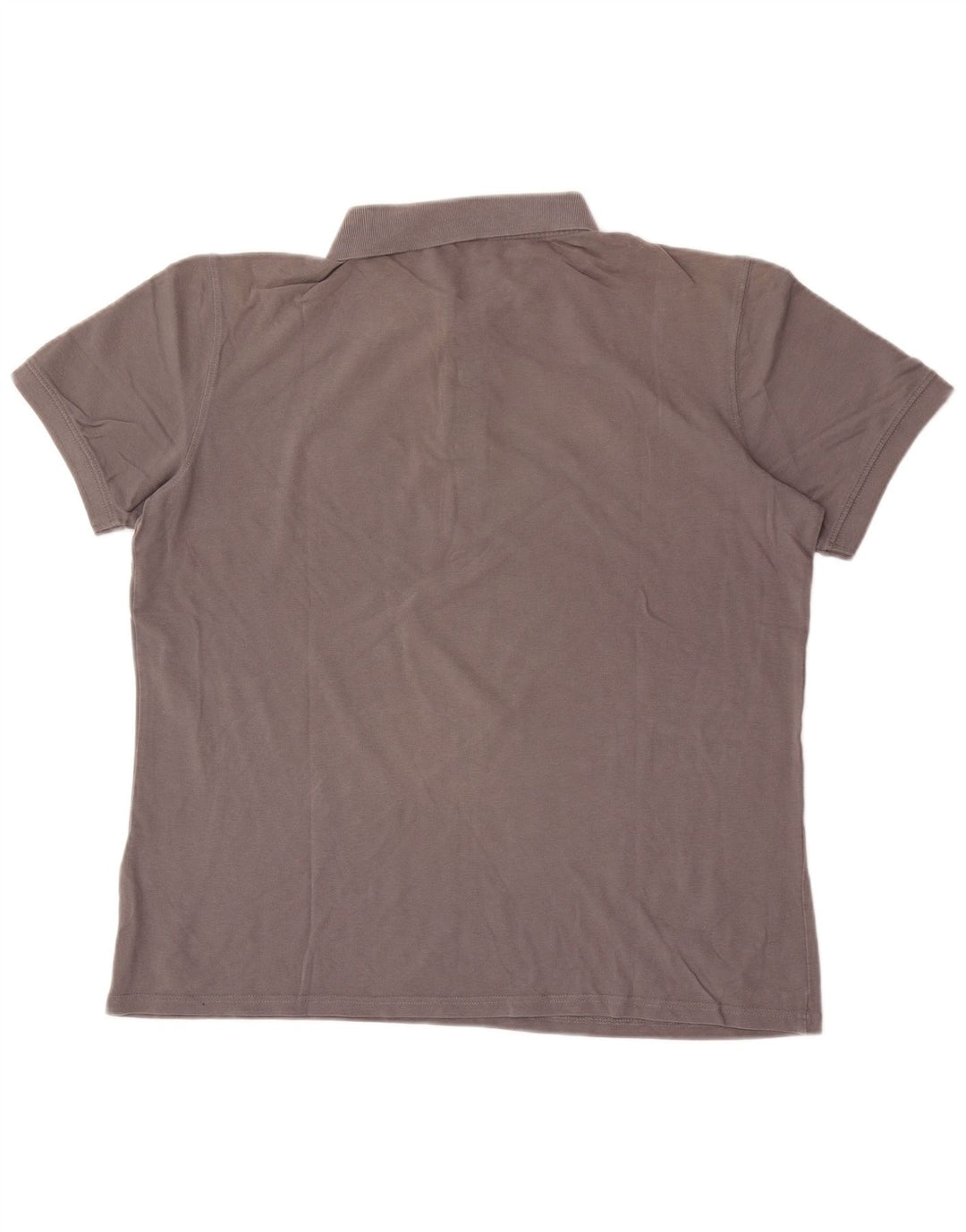 Polo Carrera Hombre XL Algodón Gris