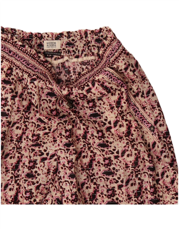 SCOTCH & SODA Pantalones cortos informales para mujer W27 Small Beige Floral