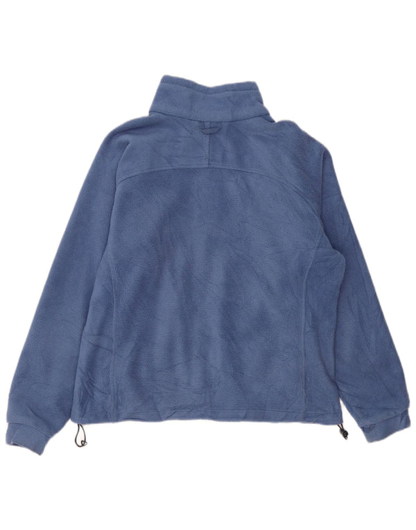 Columbia Chaqueta polar extragrande para mujer ES 40 XL Poliéster azul