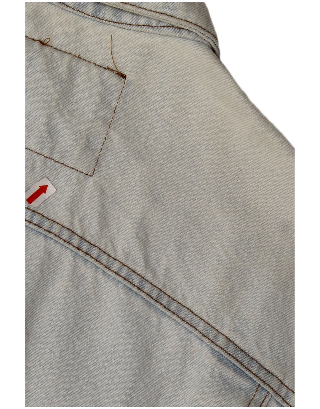 RIFLE Chaqueta vaquera extragrande para mujer UK 10 Small Blue Cotton