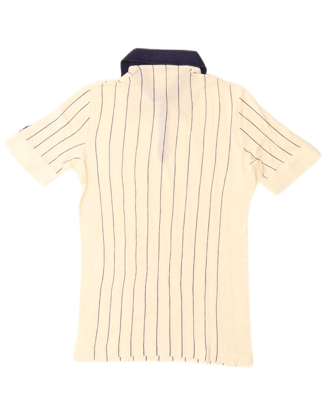 Fila Polo De Rugby Para Hombre IT 46 Small Blanco Rayas Algodón