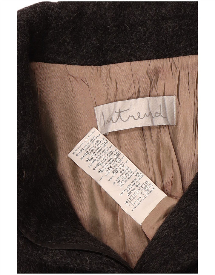 Abrigo Intrend para mujer UK 44 Lana gris grande