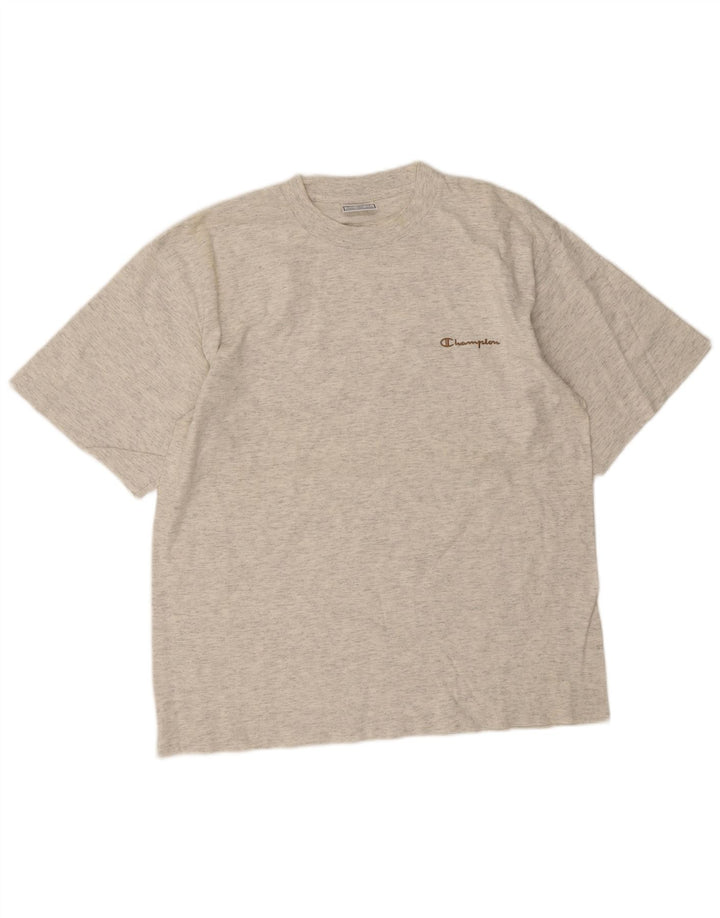 Champion Camiseta para hombre Top grande gris moteado