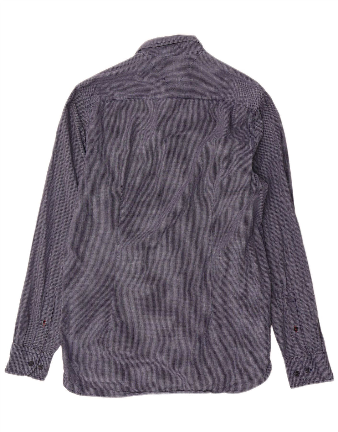 Camisa Tommy Hilfiger Hombre Slim Fit Cuadros Azul Marino Medio